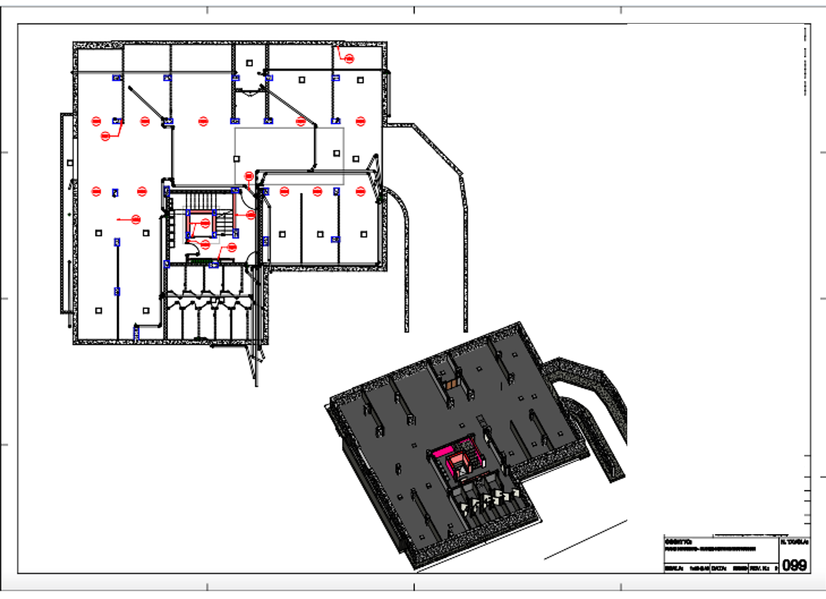 Elaborato CAD - Pianta